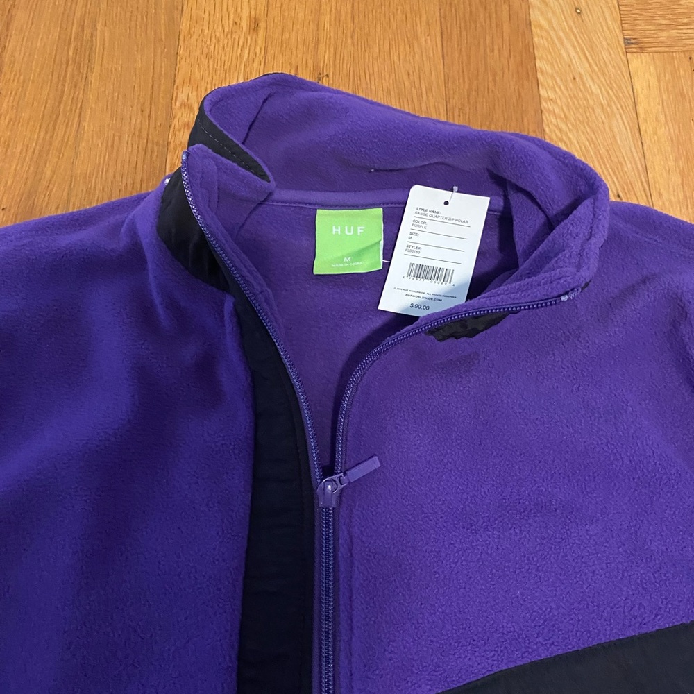 HUF 1/4-Zip Polar Fleece - Picture 7 of 7